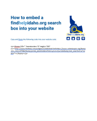 Image of How to Embed Search Box